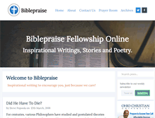 Tablet Screenshot of biblepraise.org